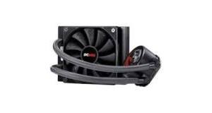 WATERCOOLER GABINETE PCYES SANGUE FRIO 240MM 2FAN 120MM MANGUEIRAS NYLON PRETO