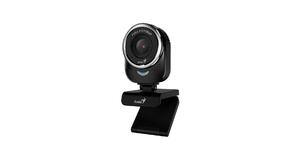 WEBCAM GENIUS QCAM 6000 PRETA (FULL HD 1920X1080P / 30 FPS / 12 MP / ROTACAO 360)