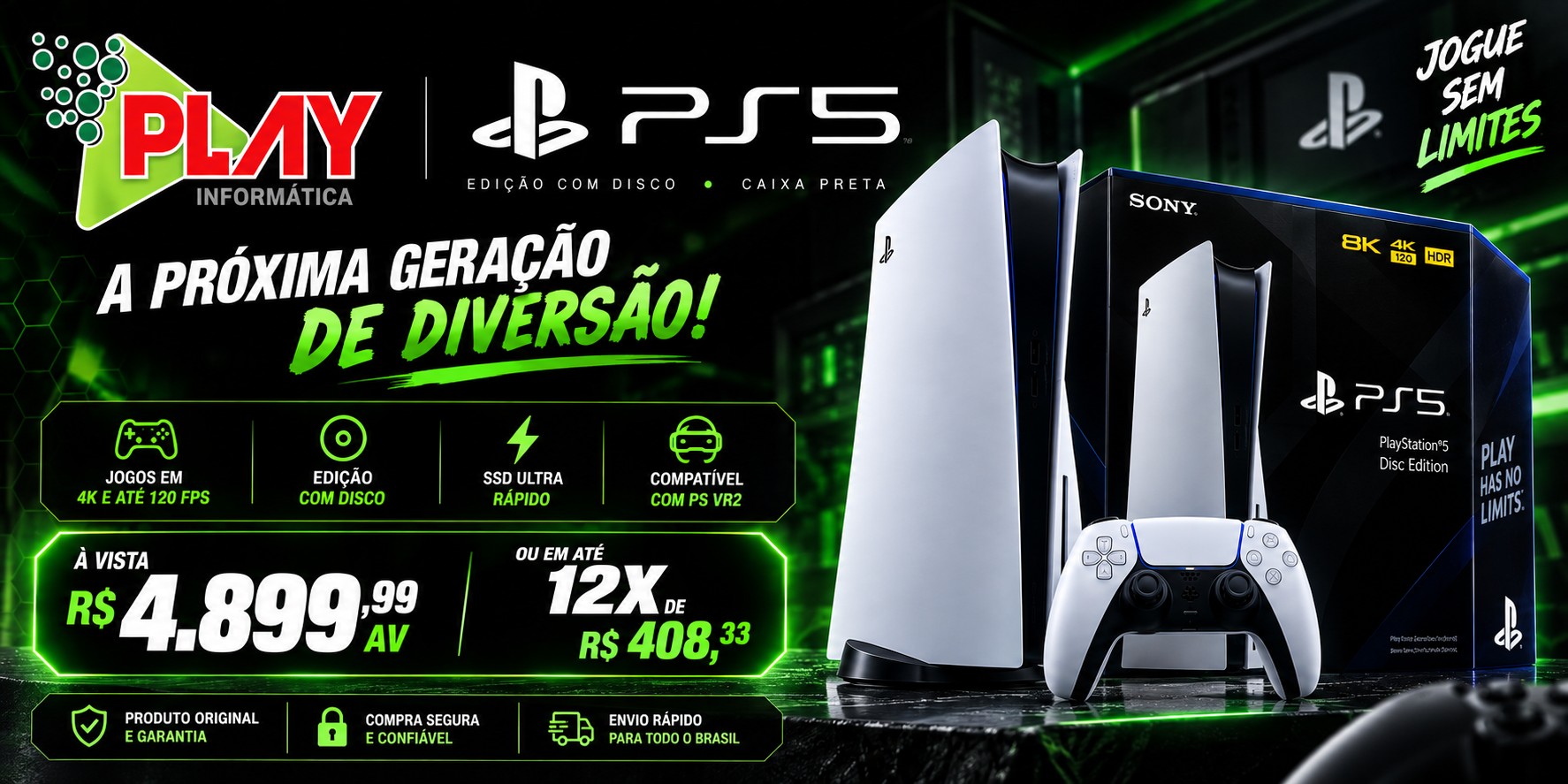 PS5 ATUALIZADO BANNER