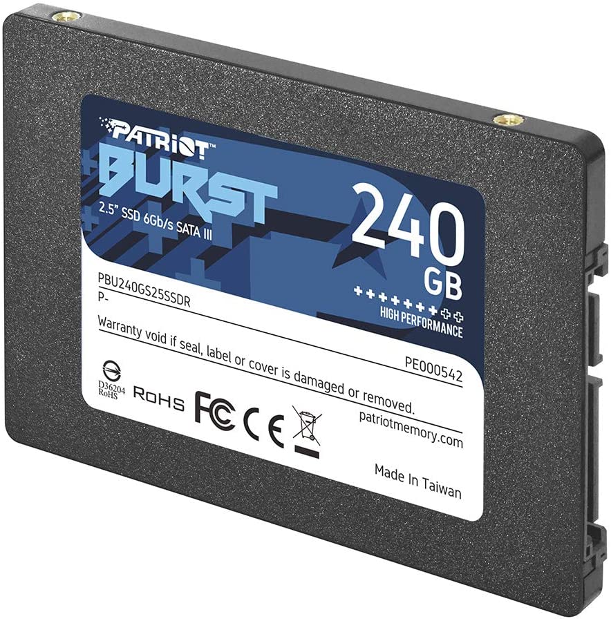 Ssd patriot burst 240gb обзор